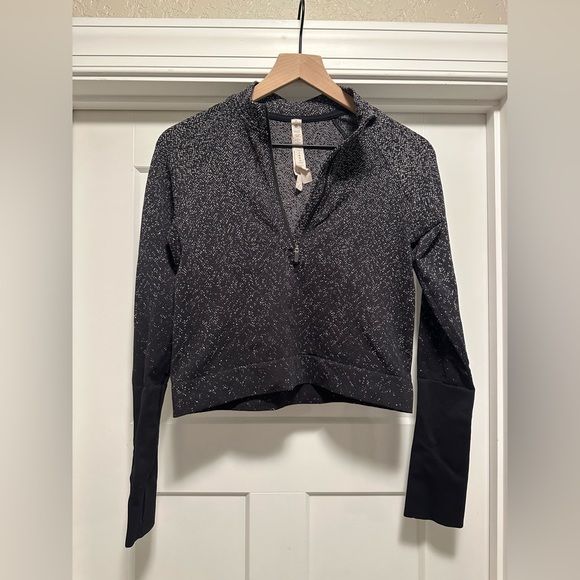 Lululemon Rest Less Cropped Half Zip Pullover - Picture 3 of 8